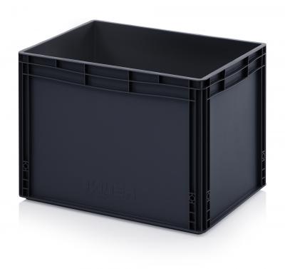 ESD Antistatic Euro Bin Containers - 60 x 40 x 42 cm (L x W x H) - 666 ESD EG 64/42 HG